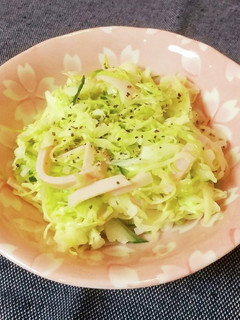 春キャベツのコールスロー-レシピのメイン写真