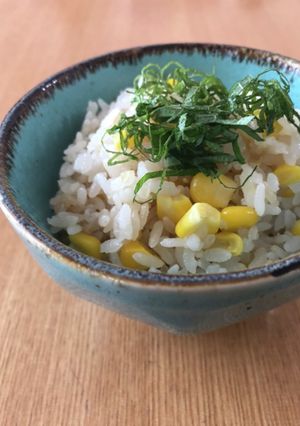 とうもろこしご飯　胚芽までしっかり-レシピのメイン写真