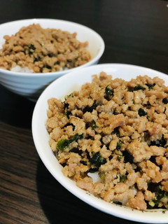しそ豚そぼろ-レシピのメイン写真