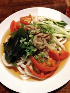 涼しげ冷やしうどん-レシピのメイン写真