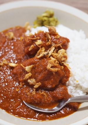 再現!神戸元町パルフェ風チキンカレー♪-レシピのメイン写真