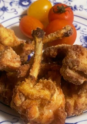食欲そそる！カレー風味の塩麹唐揚げ-レシピのメイン写真