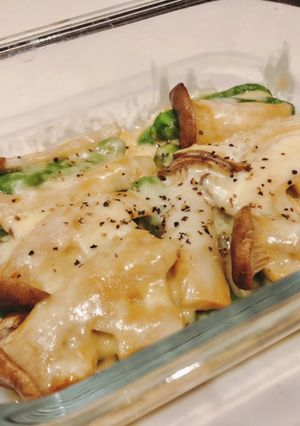 【簡単】キノコとししとうのとろ〜りチーズ-レシピのメイン写真