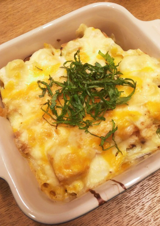 厚揚げと山芋明太子ソースのグラタン-レシピのメイン写真