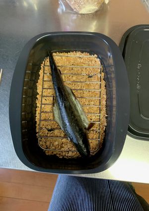 川魚の燻製：最短時間で-レシピのメイン写真