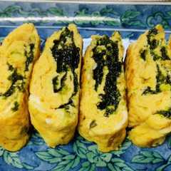 รูปของ ふっくら出し巻き玉子(海苔)