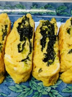 ふっくら出し巻き玉子(海苔)-レシピのメイン写真