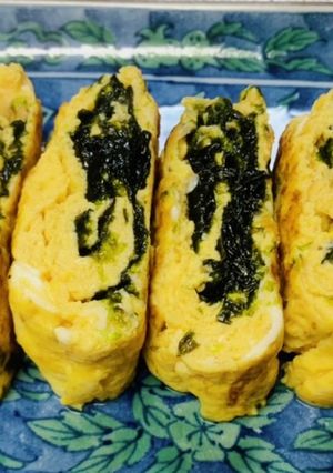 ふっくら出し巻き玉子(海苔)-レシピのメイン写真