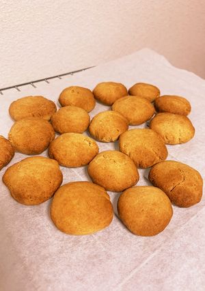 HMで★卵なしきなこ黒蜜クッキー-レシピのメイン写真
