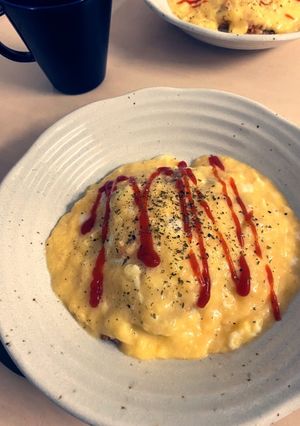 ふわふわ卵のオムライス-レシピのメイン写真