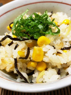 トウモロコシと生姜のご飯☆-レシピのメイン写真