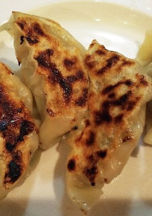 スープ飛び出し注意！我が家の焼餃子-レシピのメイン写真