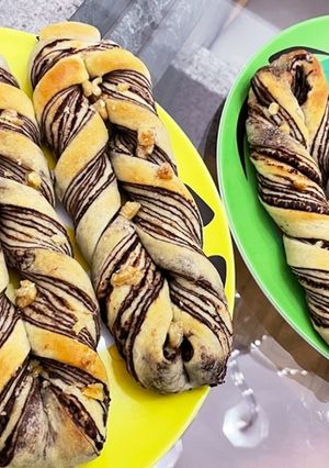 チョコマーブルねじりパン-レシピのメイン写真
