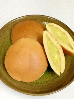 ★HMで簡単もちもちどら焼き(福井の味)-レシピのメイン写真