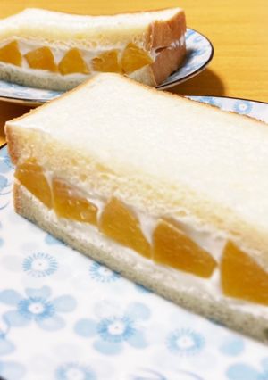 水切りヨーグルトのフルーツサンド-レシピのメイン写真