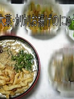 ★卵と大葉・カリカリお揚げのにゅうめん★-レシピのメイン写真
