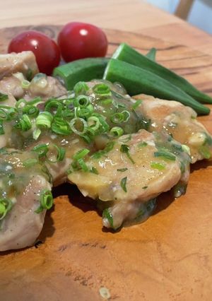 【ヘルシー】塩ダレ鳥もも肉-レシピのメイン写真