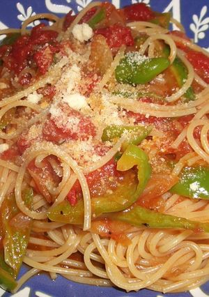 ケチャップとトマトで簡単トマトパスタ-レシピのメイン写真