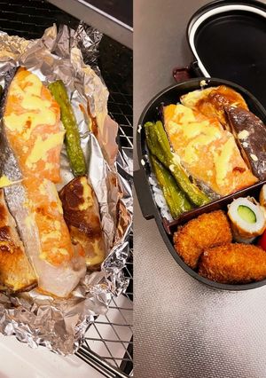 鮭のマヨ味噌ホイル焼き-レシピのメイン写真