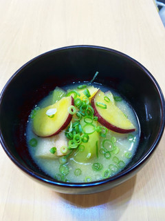 ほっこり!さつま芋とじゃが芋の味噌汁-レシピのメイン写真