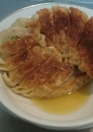 餃子を焼く(ダッチオーブンで)-レシピのメイン写真