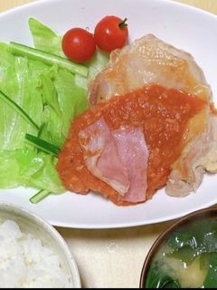 鶏肉のトマトソースソテー-レシピのメイン写真