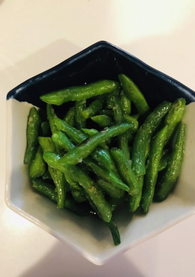 いんげん消費に！花椒とにんにく炒め-レシピのメイン写真