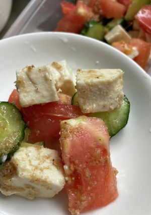トマトと豆腐のごま酢和え-レシピのメイン写真