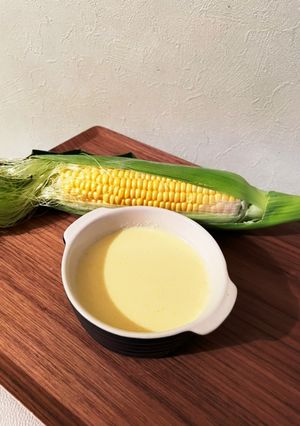 甘さたっぷり コーンスープ-レシピのメイン写真