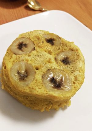 粉砕なし！オートミールとバナナの蒸しパン-レシピのメイン写真