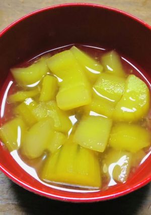 おばけキュウリの煮物-レシピのメイン写真
