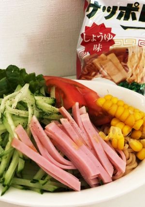 冷やし中華風しょうゆラーメン-レシピのメイン写真