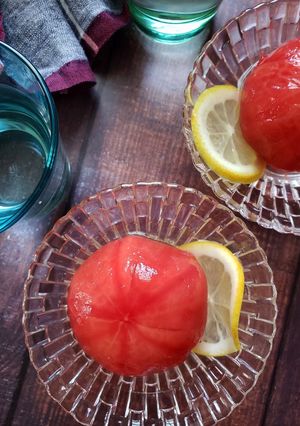 まるごとトマトのレモンだし浸し-レシピのメイン写真
