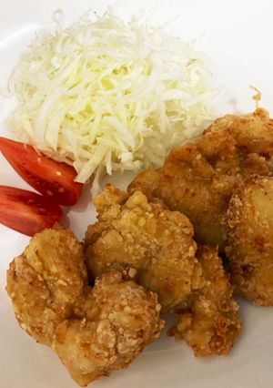 給料日前のお助けレシピ！鶏胸肉の唐揚げ-レシピのメイン写真