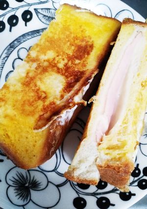 簡単に♪フレンチトーストサンドイッチ♡-レシピのメイン写真