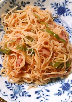 志麻さんの、ケチャップも自作のナポリタン-レシピのメイン写真