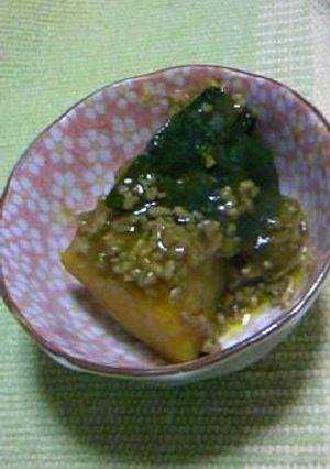 かぼちゃ＆とり挽肉のとろ～り和風煮-レシピのメイン写真