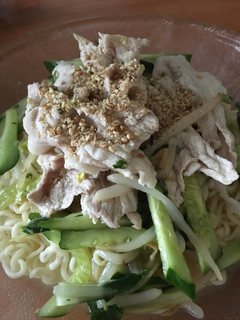 サッポロ一番塩ラーメンでナムルな冷麺❣️-レシピのメイン写真