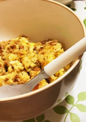 納豆チャーハン-レシピのメイン写真