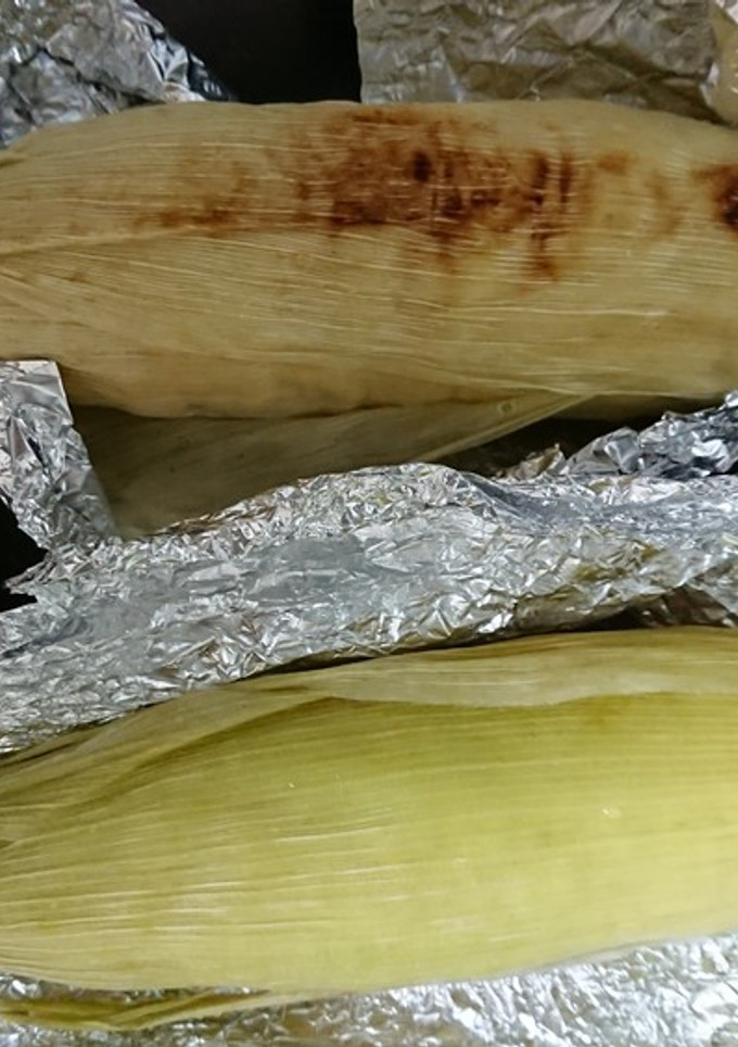蒸し焼きとうもろこし-レシピのメイン写真