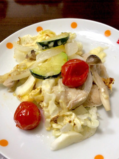 チキンと夏野菜のオーブン焼き-レシピのメイン写真
