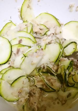 酢玉ねぎサバ缶ズッキーニサラダ-レシピのメイン写真