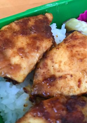 お弁当用☆メカジキバターソテーカレー風味-レシピのメイン写真
