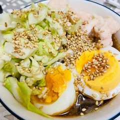 รูปของ 簡単20分◎ヘルシー白滝の冷麺