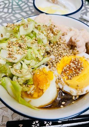 簡単20分◎ヘルシー白滝の冷麺-レシピのメイン写真