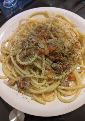 ブカティーニ試作-レシピのメイン写真