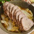 塩こうじでやわらか蒸し豚♪