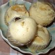 りんごとレーズンの蒸しパン