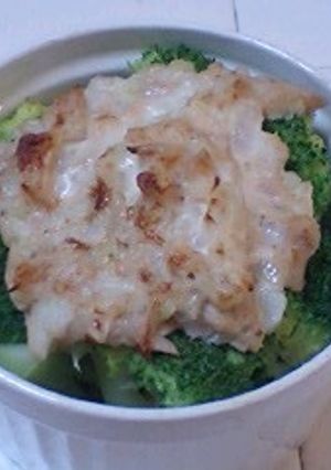 ブロッコリーのツナタマヨソース焼き-レシピのメイン写真