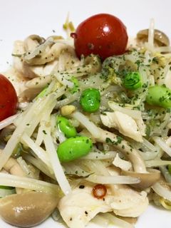 鶏胸肉のアヒージョ風炒め-レシピのメイン写真
